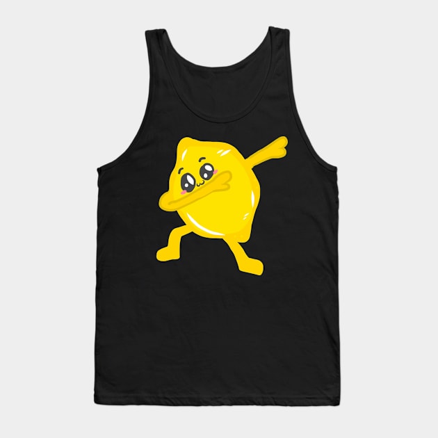 Dance Steppes Skirting Beaten Dances Lemon Tank Top by KK-Royal